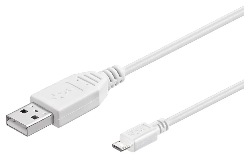 Alternativ bild 0 för Pro USB 2.0 Hi-Speed cable white