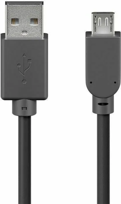 Alternativ bild 0 för Pro USB-A <-> USB Micro-B - 0.15m - Svart