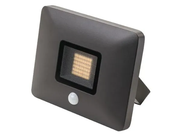 Alternativ bild 0 för Projektør Flom Maxi LED 42W 4000K 4590 lumen, med sensor, grafit