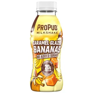 Produktfoto för ProPud Milkshake Caramel Glazed Bananas 330 ml