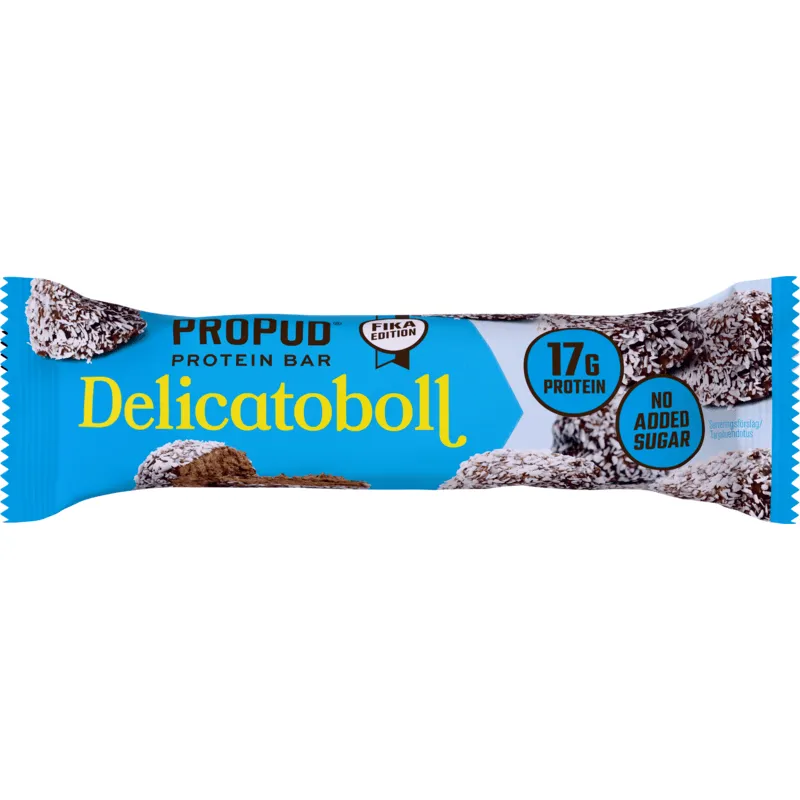 Bild 1 för ProPud Protein bar Delicatoboll 55 g