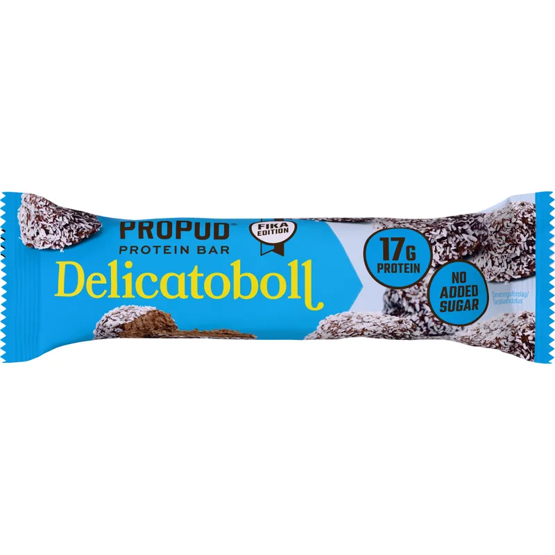 Bild 2 för ProPud Protein bar Delicatoboll 55 g