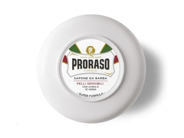 Alternativ bild 0 för Proraso Sensitive Green Tea shaving soap 150 ml
