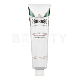 Produktfoto för Proraso Shaving Soap in A Tube Sensitive Skins, Råttvål, Män, Känslig hud, 150 ml, Anti-irritation, Lugnande, Tube