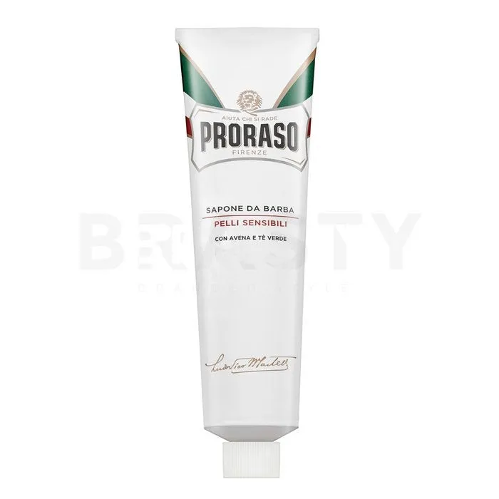 Alternativ bild 0 för Proraso Shaving Soap in A Tube Sensitive Skins, Råttvål, Män, Känslig hud, 150 ml, Anti-irritation, Lugnande, Tube