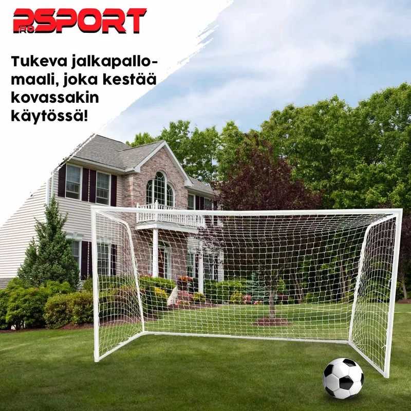 Bild 2 för ProSport robust fotbollsmål 210x150x50 cm