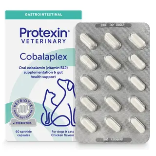 Produktfoto för Protexin Veterinary Cobalaplex för Hundar och Katter 60 kapslar