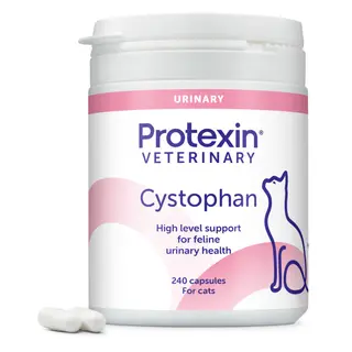 Produktfoto för Protexin Veterinary Cystophan för Katter 240 kapslar
