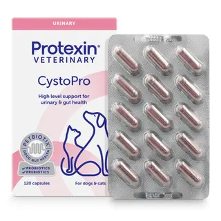 Produktfoto för Protexin Veterinary Cystopro för Hundar 120 kapslar