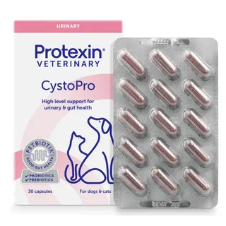 Produktfoto för Protexin Veterinary Cystopro för Hundar 30 kapslar