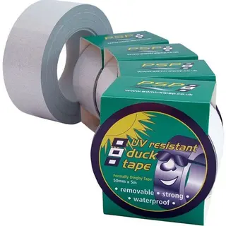 Produktfoto för PSP Gaffatape UV-res. 50mmx5m Light Grey