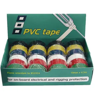 Produktfoto för PSP PVC Tape  19mmx20m  White