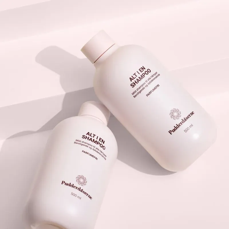 Bild 2 för Pudderdåserne All-in-One Shampoo 500 ml