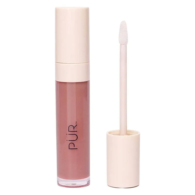 Bild 1 för PÜR Glossy Lip Tint Plumping Tinted Lip Oil Hibiscus Spritz