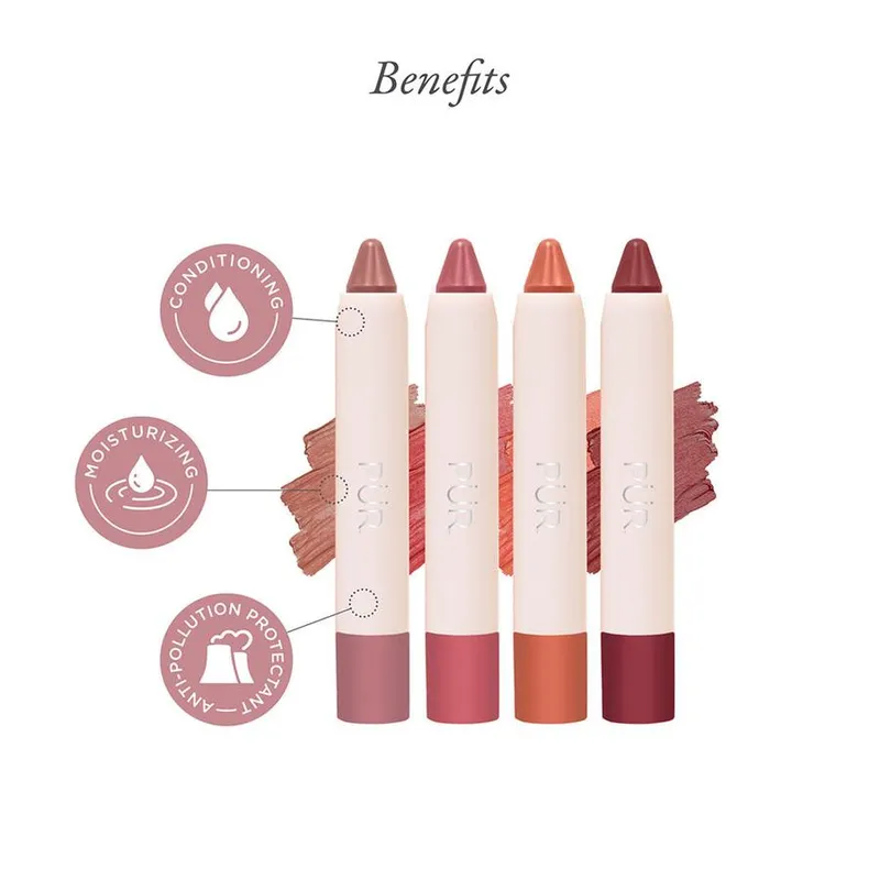 Bild 5 för PÜR Silky Pout Creamy Lip Chubby Sugar Plum 4,65 g