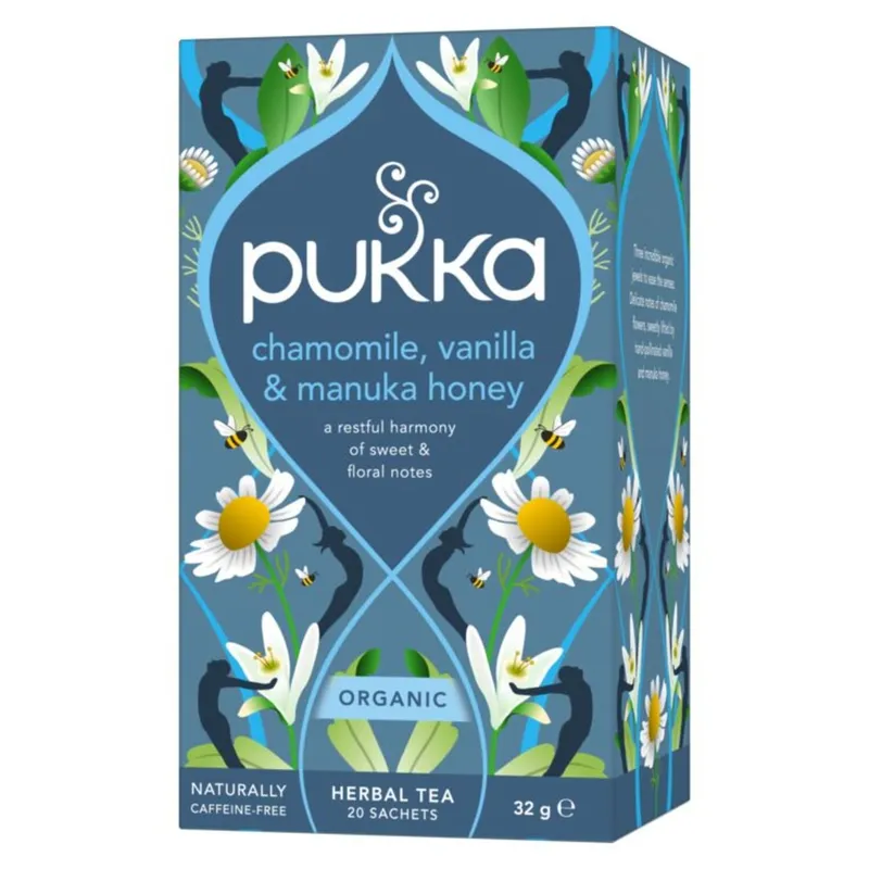 Bild 2 för Pukka Chamomile Vanilla & Manuka Honey 20 tepåsar