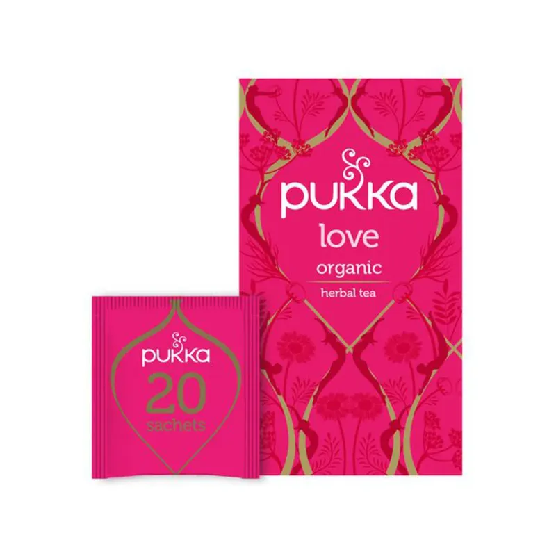 Alternativ bild 0 för Pukka Love Tea 20 tepåsar