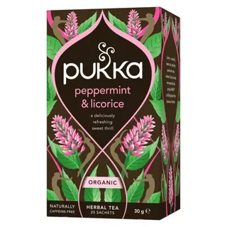Produktfoto för Pukka Örtte Peppermint & Licorice 20 st