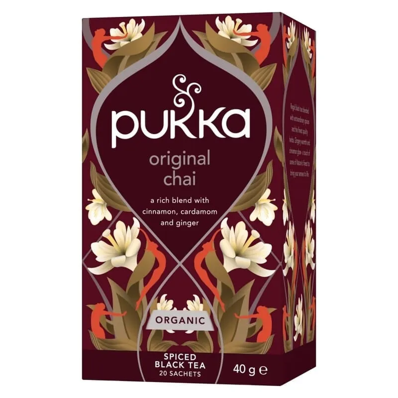 Bild 1 för Pukka Original Chai 20 tepåsar