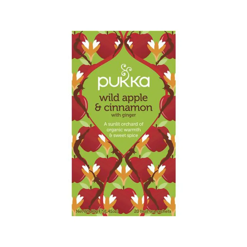 Alternativ bild 0 för Pukka Wild Apple & Cinnamon tepåsar 20-pack