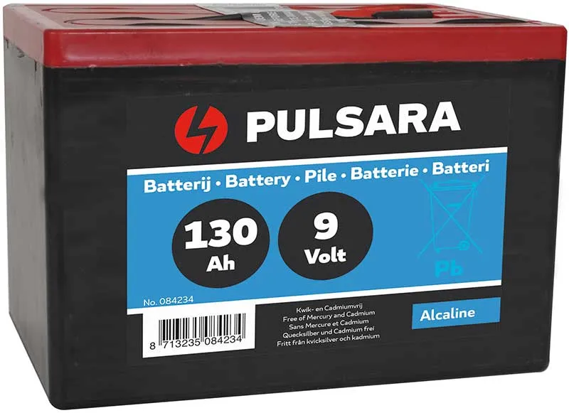 Alternativ bild 0 för Pulsara Hybrid Alkaline 9V/130Ah lille