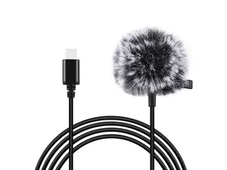 Produktfoto för Puluz Microphone Jack PU425 1.5m USB-C / Type-C
