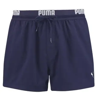 Produktfoto för Puma Badbyxor Logo Short Length Swim Shorts Marin polyester X-Small Herr