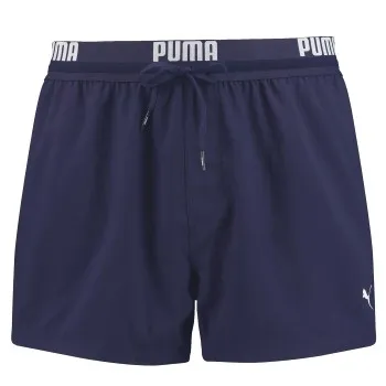 Alternativ bild 0 för Puma Badbyxor Logo Short Length Swim Shorts Marin polyester XX-Large Herr