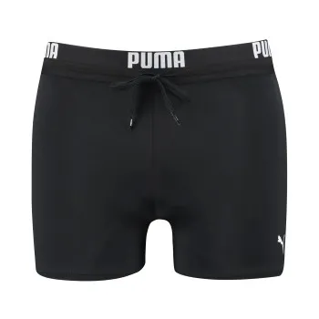 Alternativ bild 0 för Puma Badbyxor Logo Swim Trunks Svart Large Herr