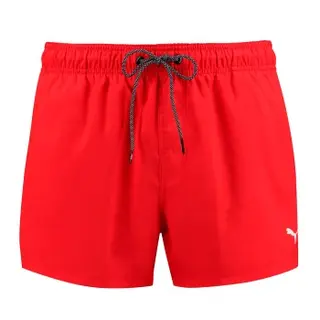 Produktfoto för Puma Badbyxor Short Length Swim Shorts Röd polyester XX-Large Herr
