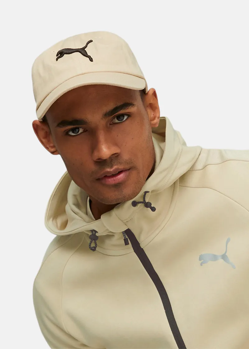 Bild 2 för Puma - Beige unconstructed Keps - EssentialCat Logo Cap Beige Dad Cap @ Hatstore