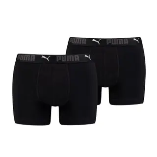 Produktfoto för Puma Kalsonger 2P Sport Cotton Boxers Svart bomull Small Herr