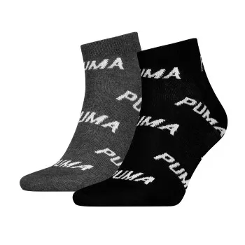Alternativ bild 0 för Puma Strumpor 2P BWT Quarter Sock Svart/Grå Strl 35/38