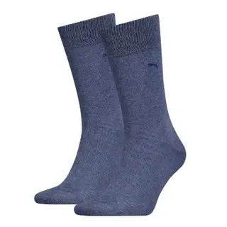 Produktfoto för Puma Strumpor 2P Classic Socks Jeansblå Strl 47/49 Herr
