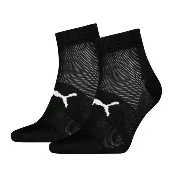 Alternativ bild 0 för Puma Strumpor 2P Sport Light Quarter Socks Svart Strl 35/38