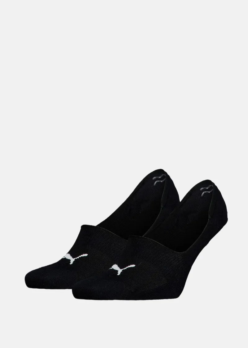 Bild 1 för Puma Strumpor 2P Unisex Mid Cut Footie Socks Svart Strl 43/46