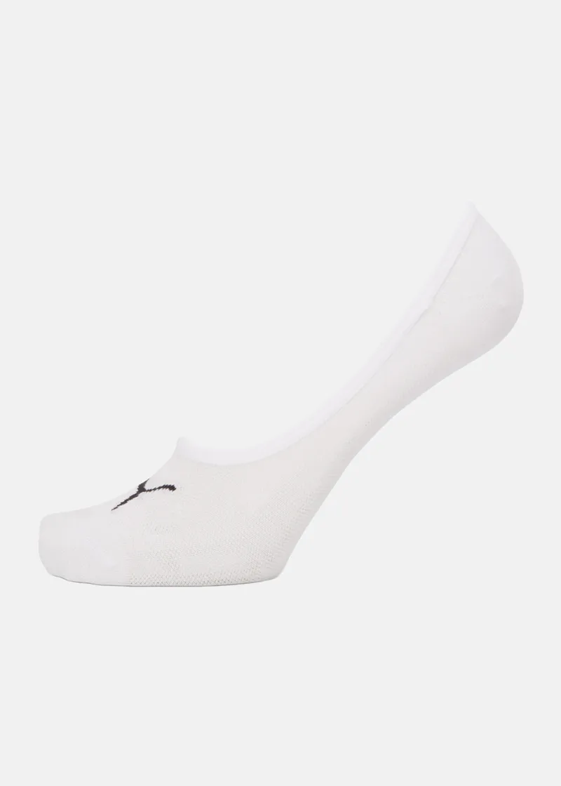 Bild 2 för Puma Strumpor 3P Footie Socks Vit Strl 43/46
