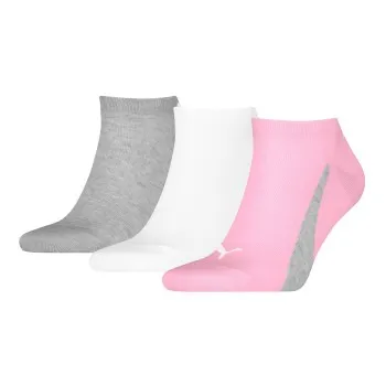 Alternativ bild 0 för Puma Strumpor 3P Lifestyle Sneaker Socks Rosa/Grå Strl 35/38