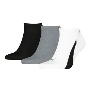 Produktfoto för Puma Strumpor 3P Lifestyle Sneaker Socks Vit/Grå Strl 43/46