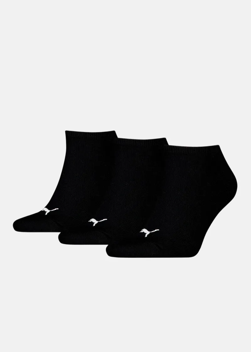 Bild 1 för Puma Strumpor 3P Sneaker Socks Svart Strl 43/46