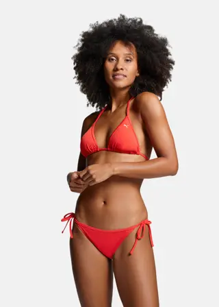 Produktfoto för Puma Triangle Bikini Top Röd Medium Dam