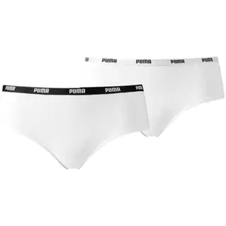 Produktfoto för Puma Trosor 2P Iconic Solid Hipster Vit Large Dam