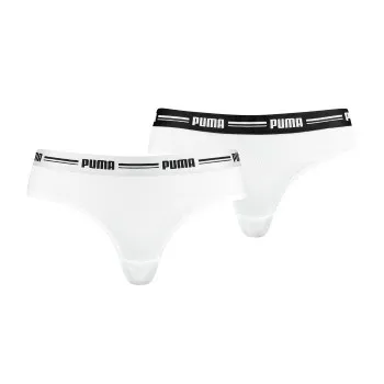 Alternativ bild 0 för Puma Trosor 2P Logo Waistband Brazilian Vit Large Dam