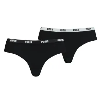 Alternativ bild 0 för Puma Trosor 2P Women Microfiber Brazilian Hang Svart X-Small Dam