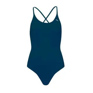 Produktfoto för Puma V-Neck Padded Swimsuit Marin Small Dam