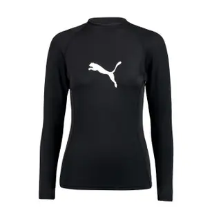 Produktfoto för Puma Women Swim Rash Guard Svart Large Dam