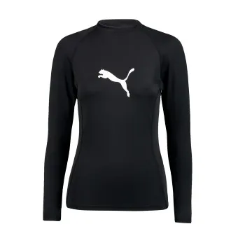 Alternativ bild 0 för Puma Women Swim Rash Guard Svart Large Dam