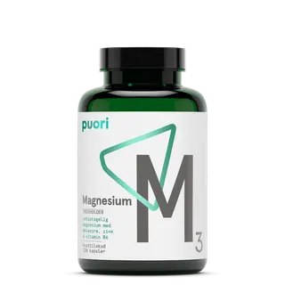 Produktfoto för Puori M3 Magnesium 120 kapslar