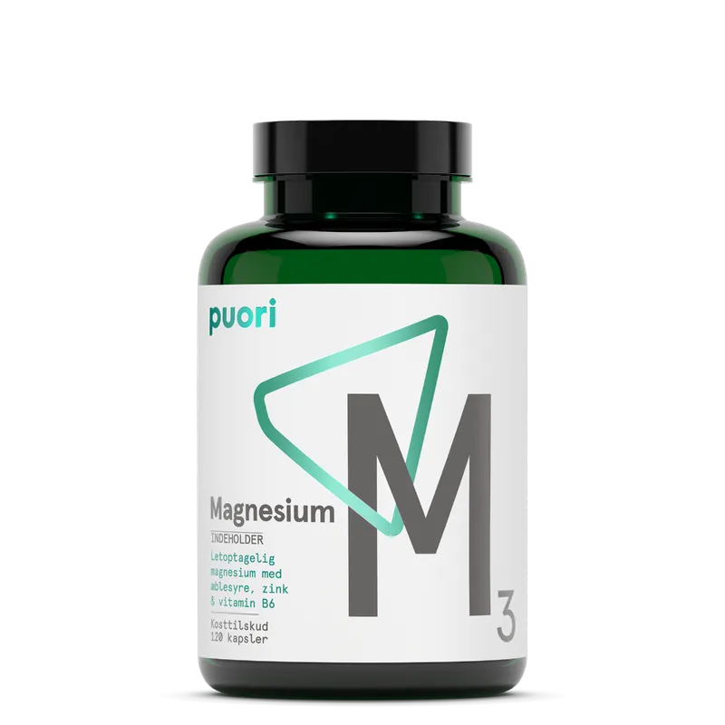 Alternativ bild 0 för Puori M3 Magnesium 120 kapslar