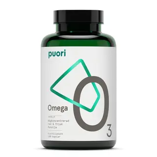 Produktfoto för Puori O3 Omega-3 2000 mg 180 kapslar